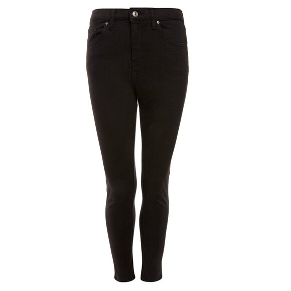2/$30 Topshop Moto Jamie Jeans High Rise Ankle Skinny Jet Black 26 #9394 - Picture 4 of 12